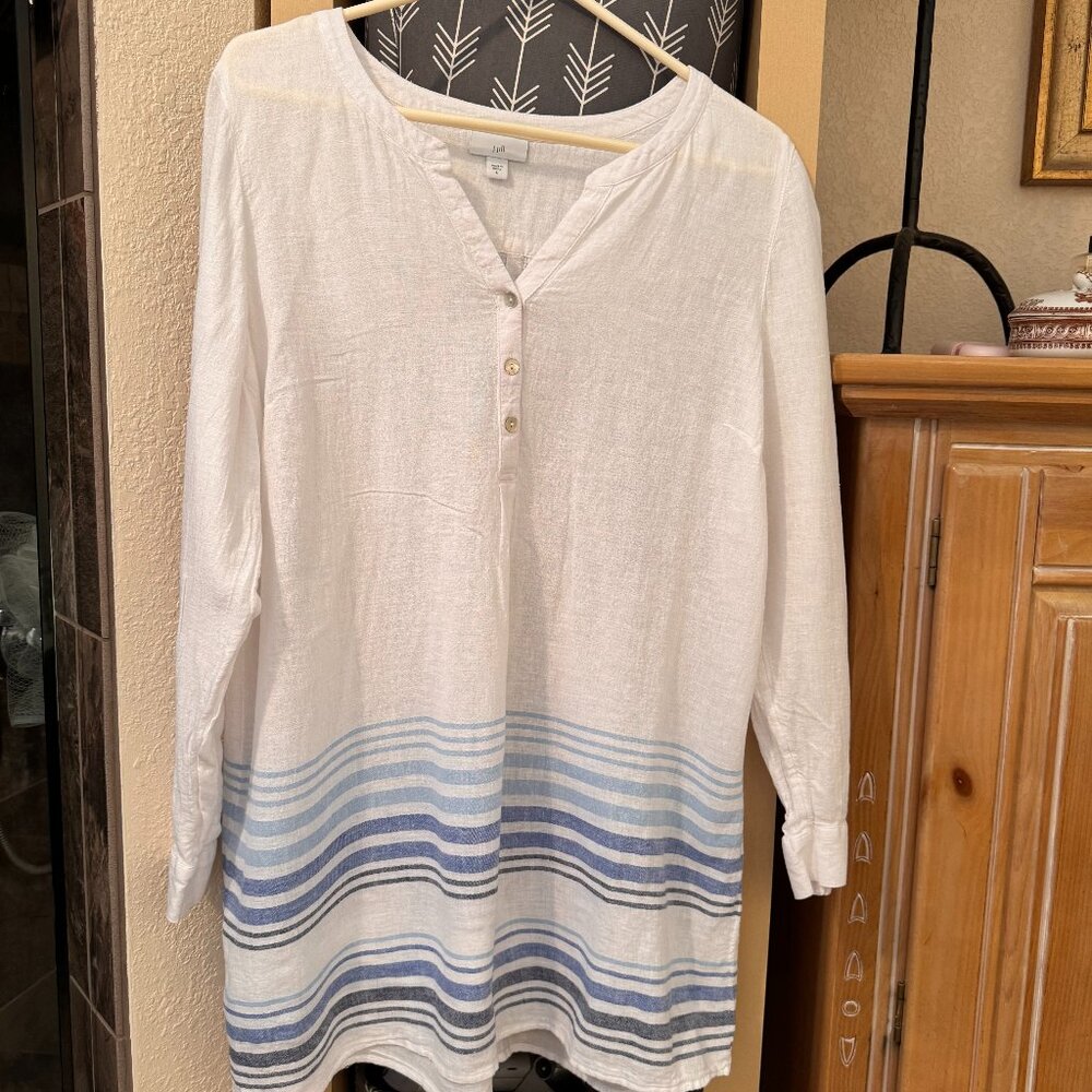 TUNIC 53% LINEN 47% VISCOSE RAYON